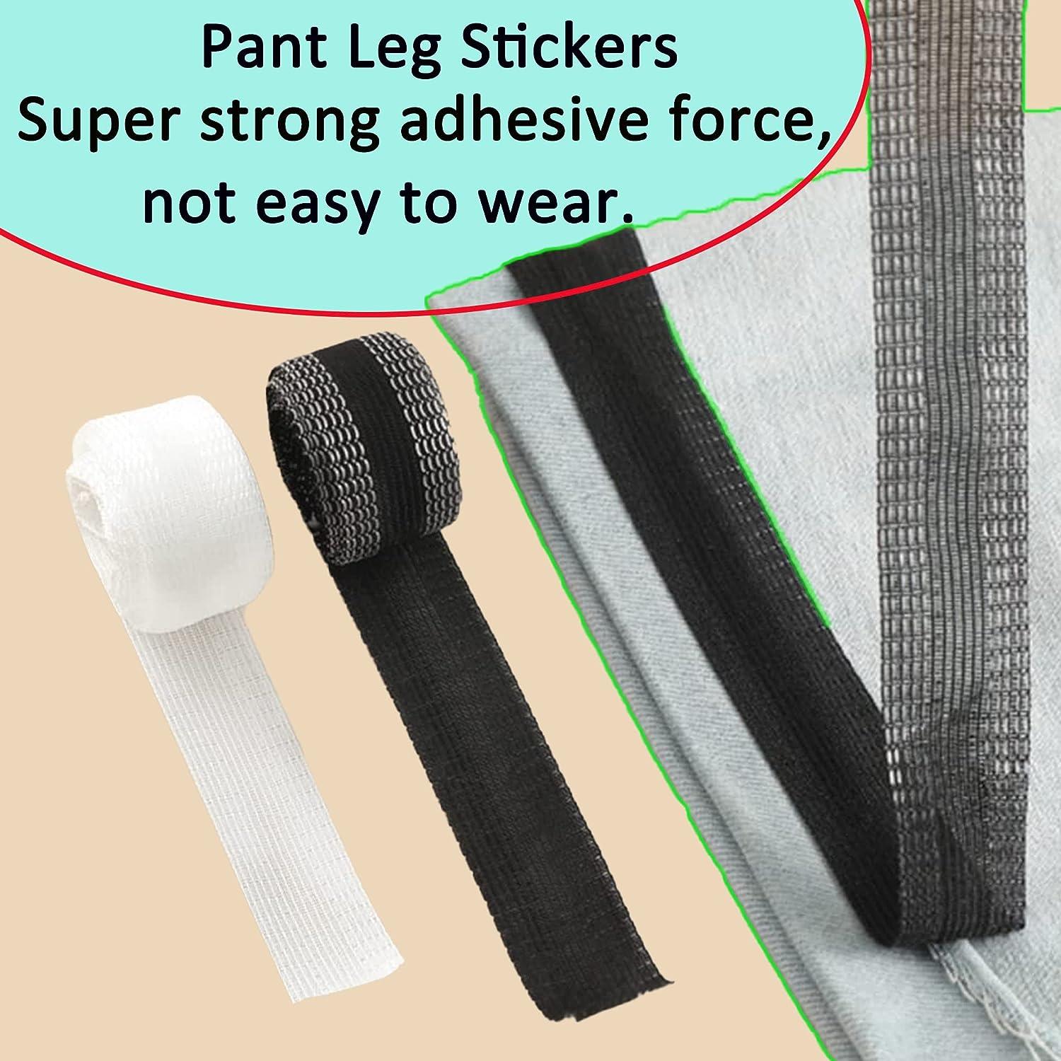 2 Pack Pants Edge Shorten Self-Adhesive Pant Mouth Paste, 8ft Iron