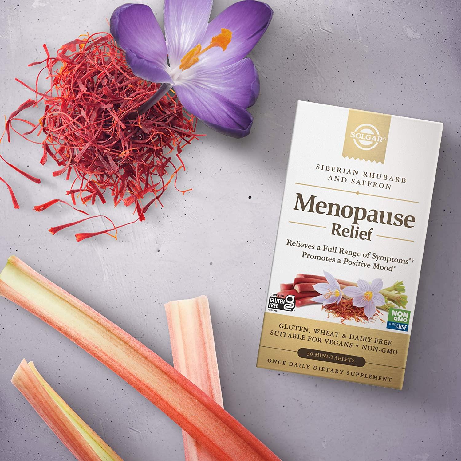 Solgar Menopause Relief 30 Tablets Helps Relieve Hot Flashes