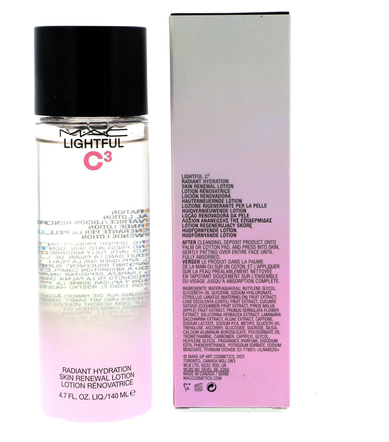 M.A.C Lightful C3 Radiant Hydration Lotion - Boost Skin Renewal