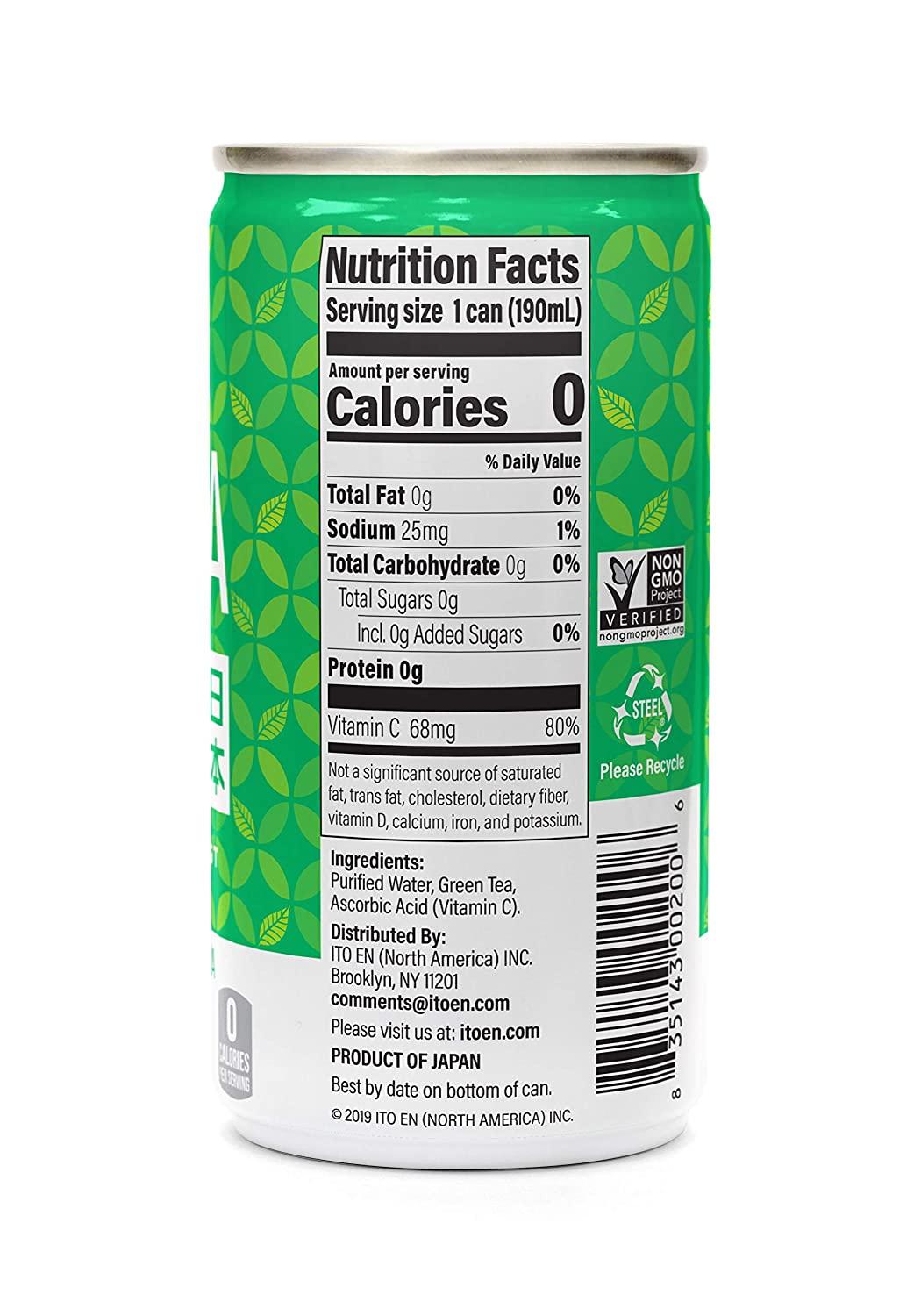 Ito En Sencha Shot, Japanese Green Tea, 6.4 Ounce (Pack of 30