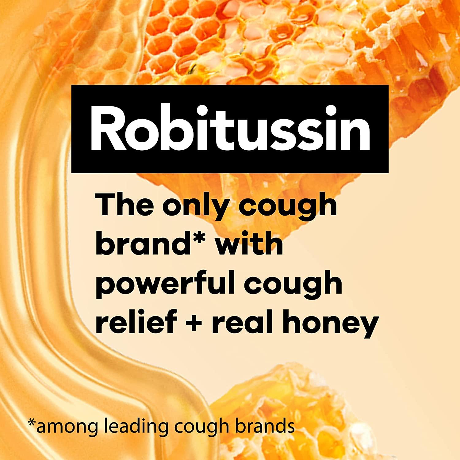 Robitussin Maximum Strength Honey Cough + Chest Congestion DM, Cough