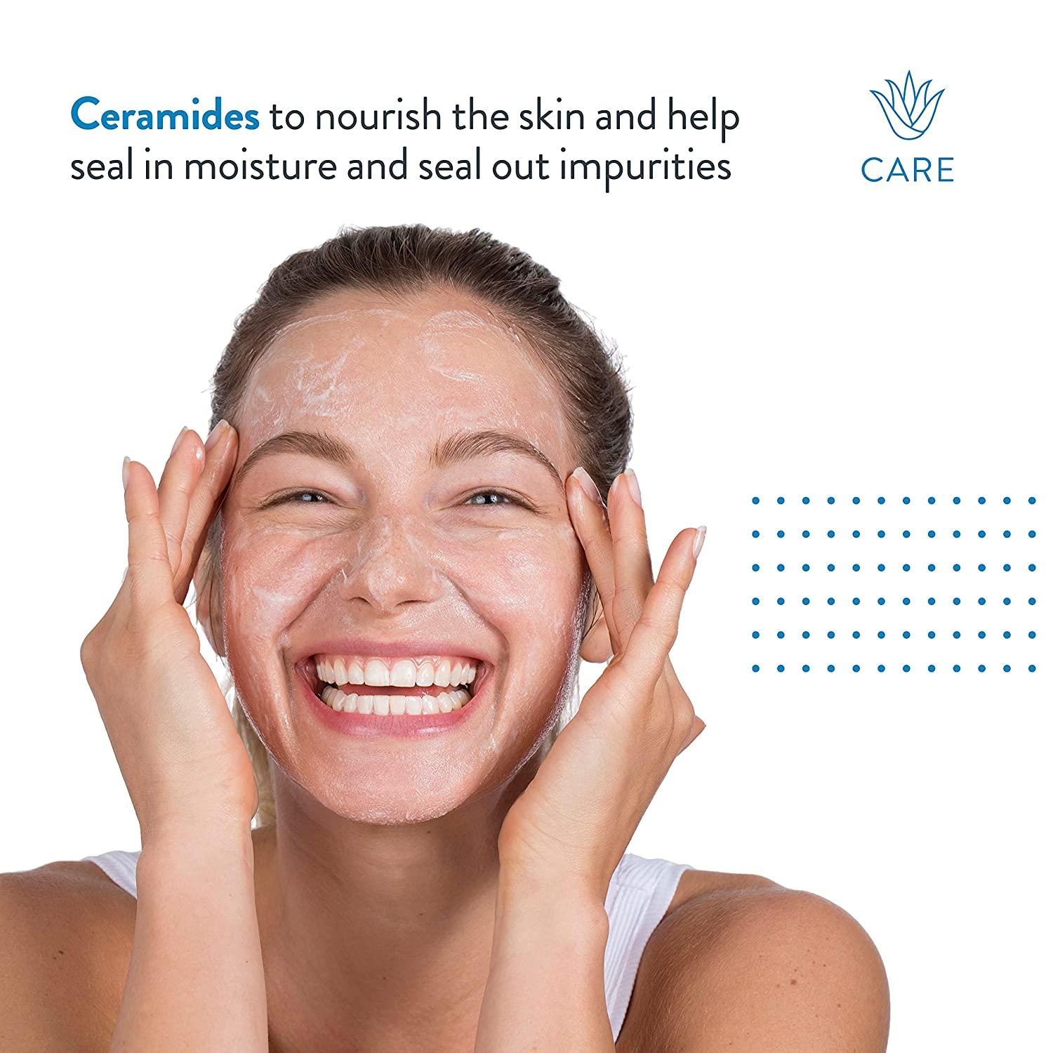 Acne Free OilFree Acne Cleanser, Benzoyl Peroxide 2.5 Acne Face Wash with Glycolic Acid to