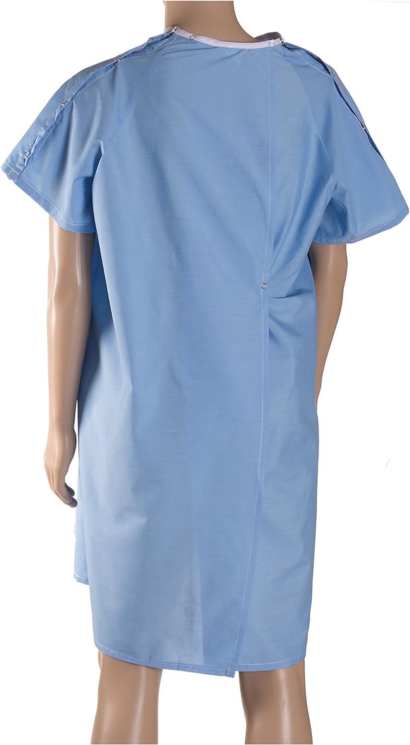 DMI Easy Access Snap Gown, Blue