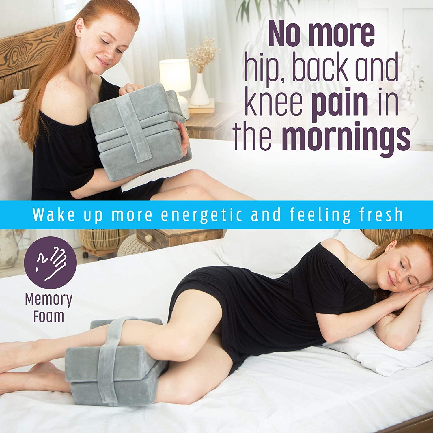 ComfiLife Orthopedic Knee Pillow and Leg for Sleeping Standard, White  703510477989