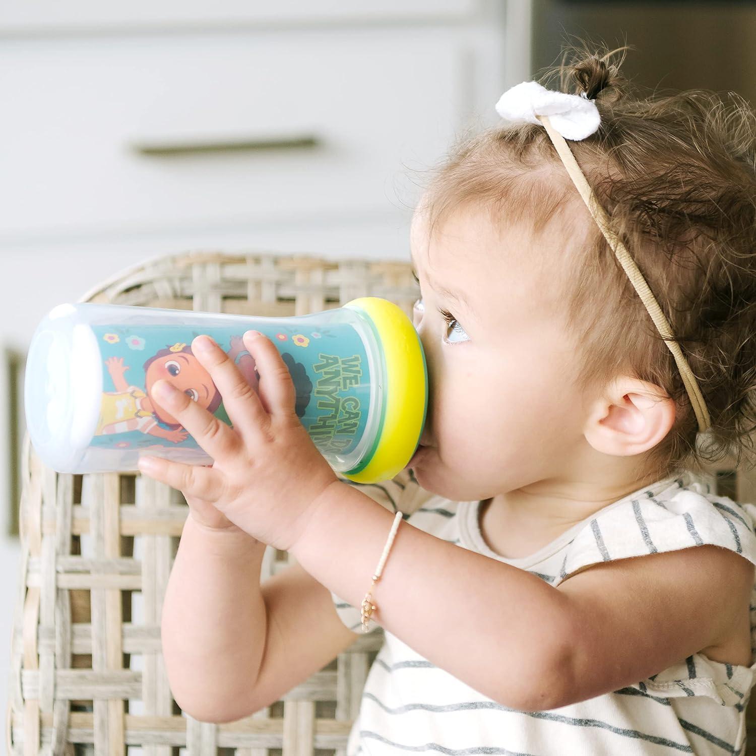 The First Years 12oz Chill & Sip CoComelon Toddler Water Bottle