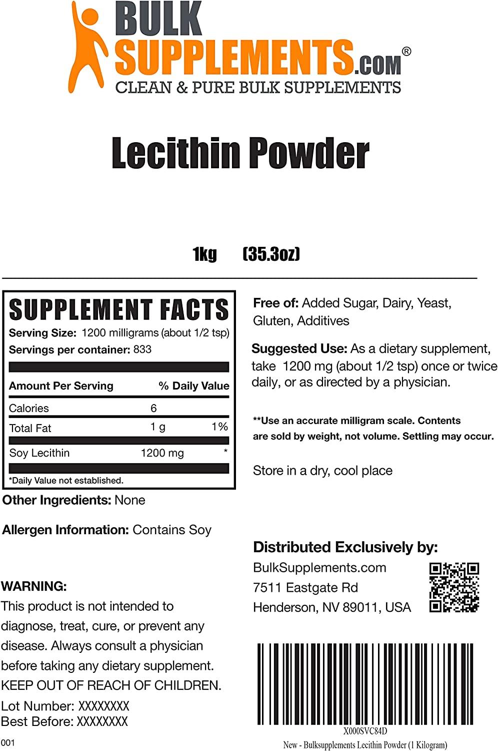 Lecithin Powder Lactation Support Soy Lecithin