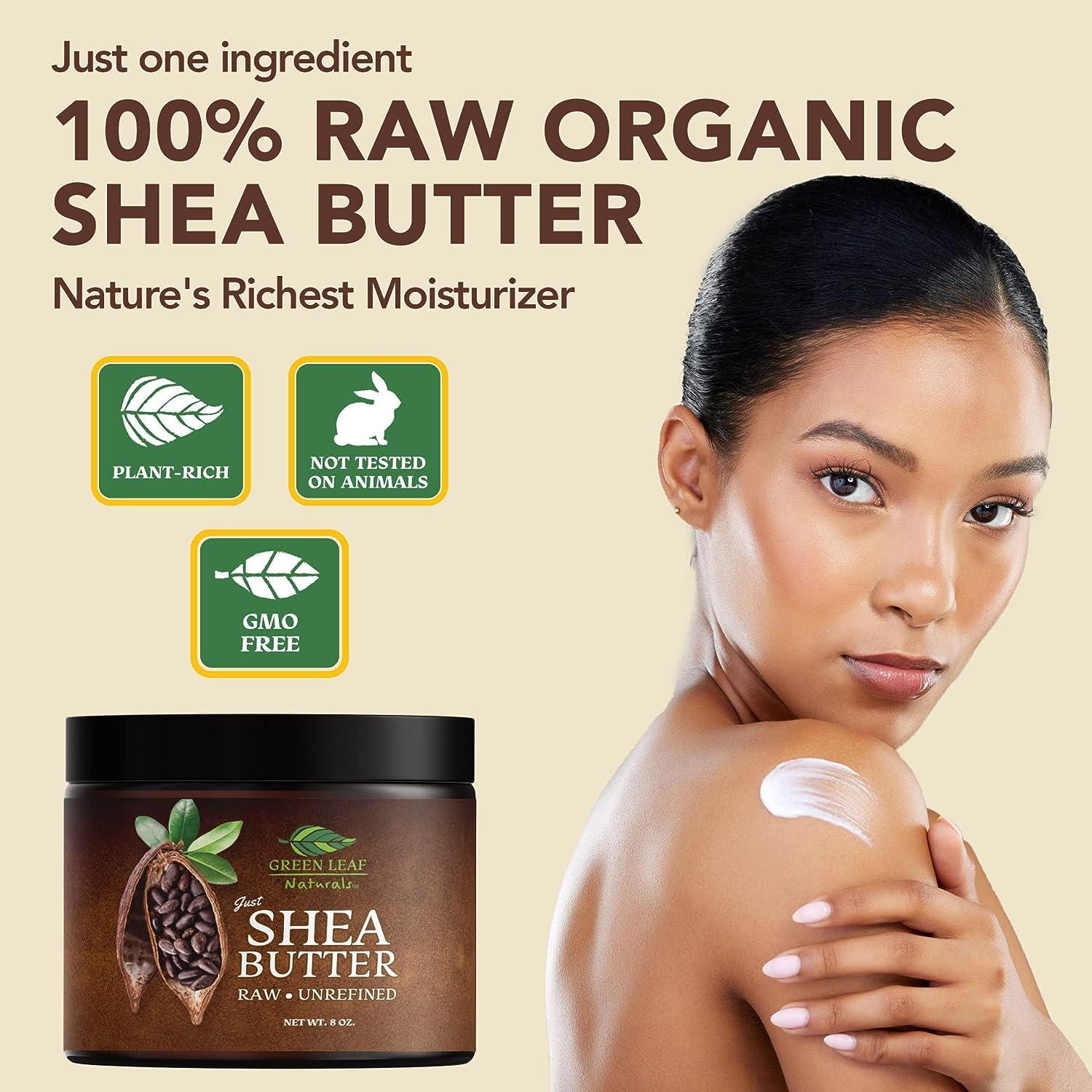 Organic Shea Butter Tin – Be Green Bath and Body, LLC