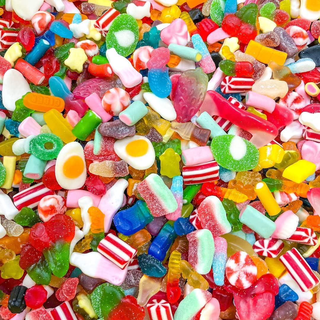 1kg Pick & Mix Sweets - Classic Retro Candy Selection - More