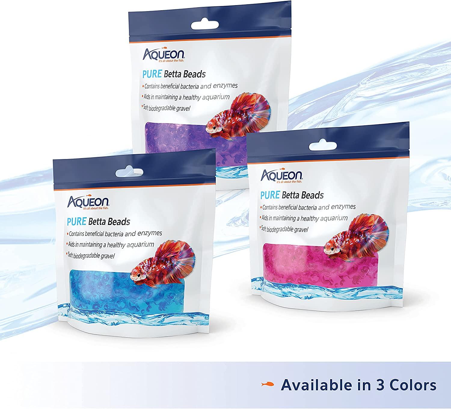 Aqueon Betta Beads Blue