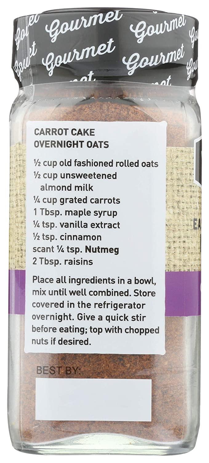 Spice Hunter Nutmeg Ground, 1.8 oz 0.5 pounds