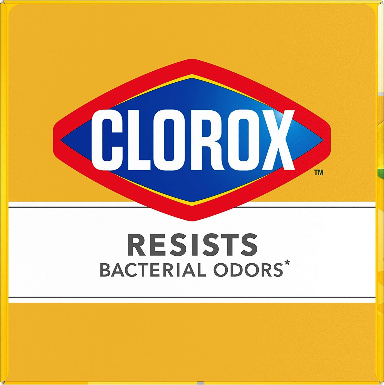 Glad with Clorox® Medium Drawstring Trash Bags Lemon Fresh Bleach