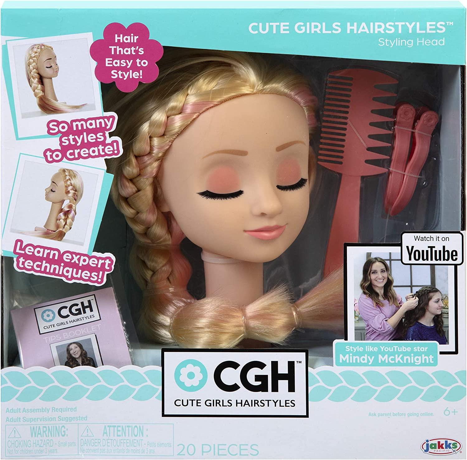 17x18cm Half Body Makeup Hairstyle Training Doll Kid Pretend Play Toy (C) :  Amazon.in: Toys & Games
