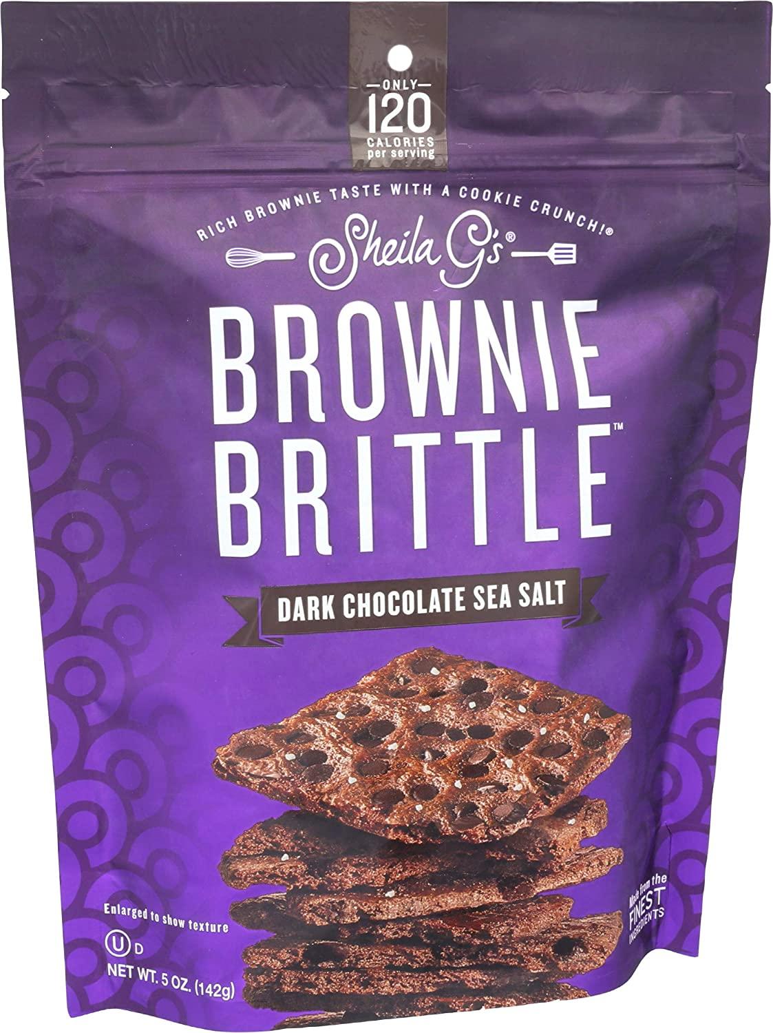 Sheila G's, Brownie Brittle Dark Chocolate, 5 oz