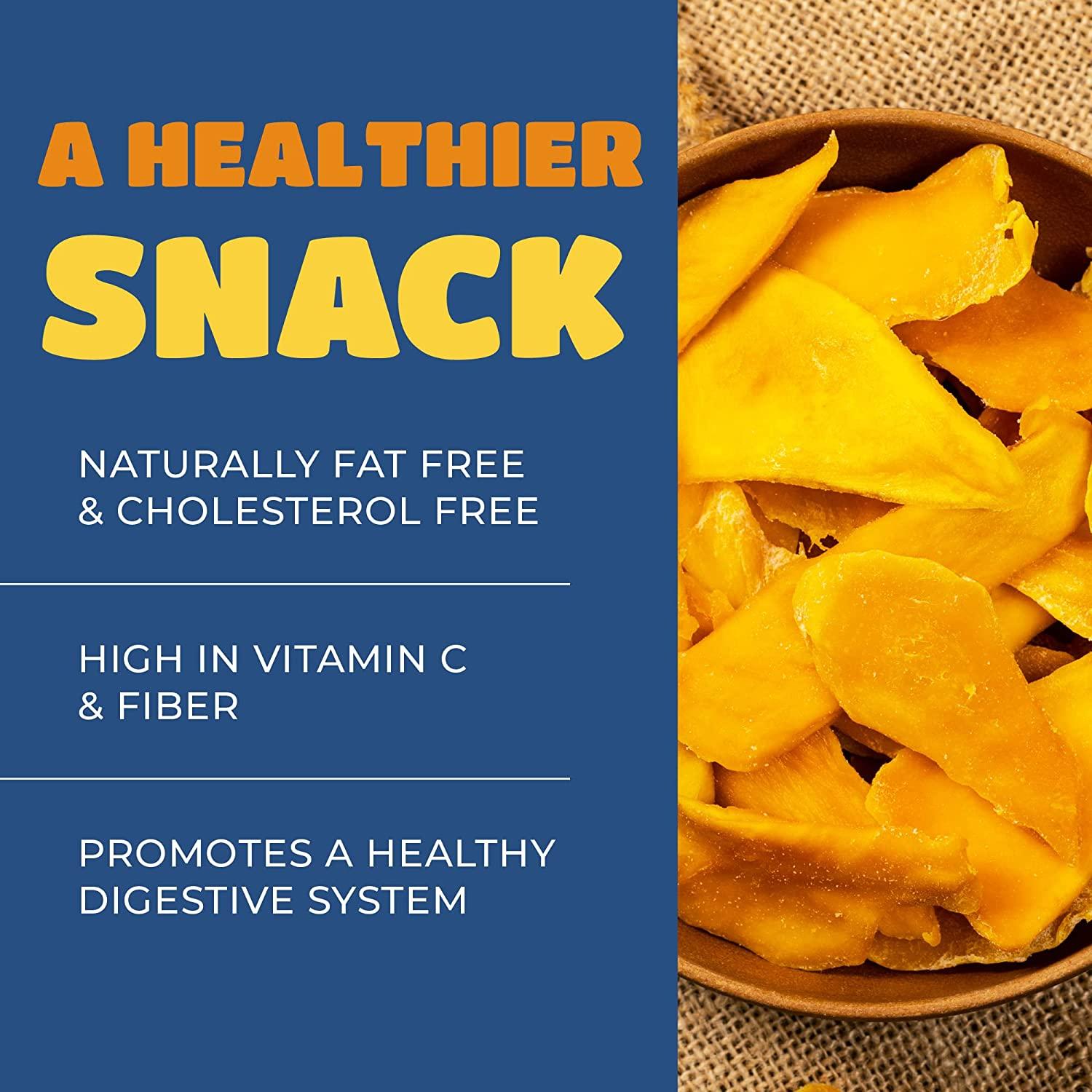 Dried Mango Slices Delicious Texture Soft & Juicy Low Sugar Added