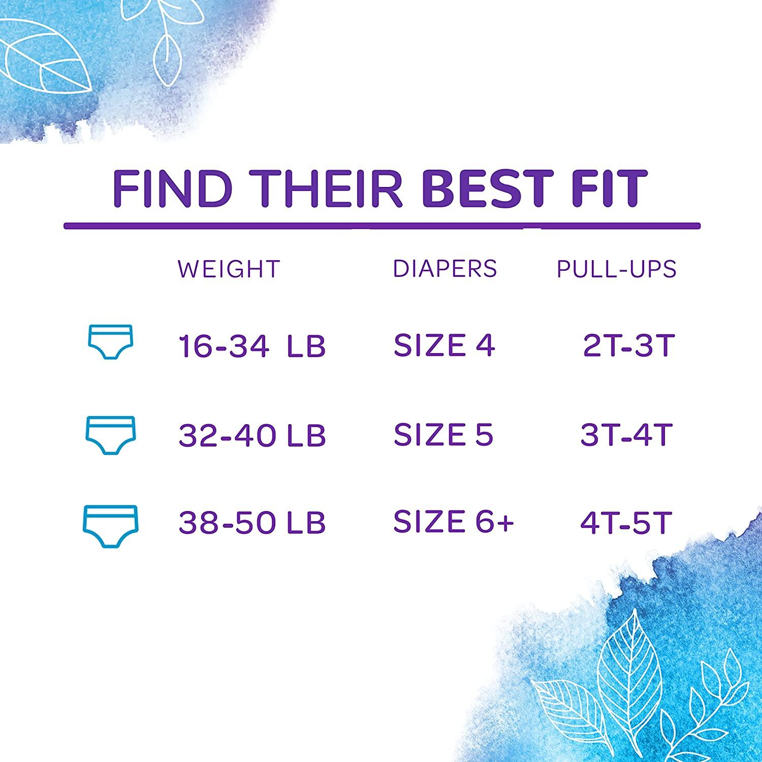 Pampers Potty Training Underwear for Toddlers, Easy Ups Diapers, Training  Pants for Girls and Boys, Size 4 (2T-3T), 112 Count, Giant Pack :  : Baby