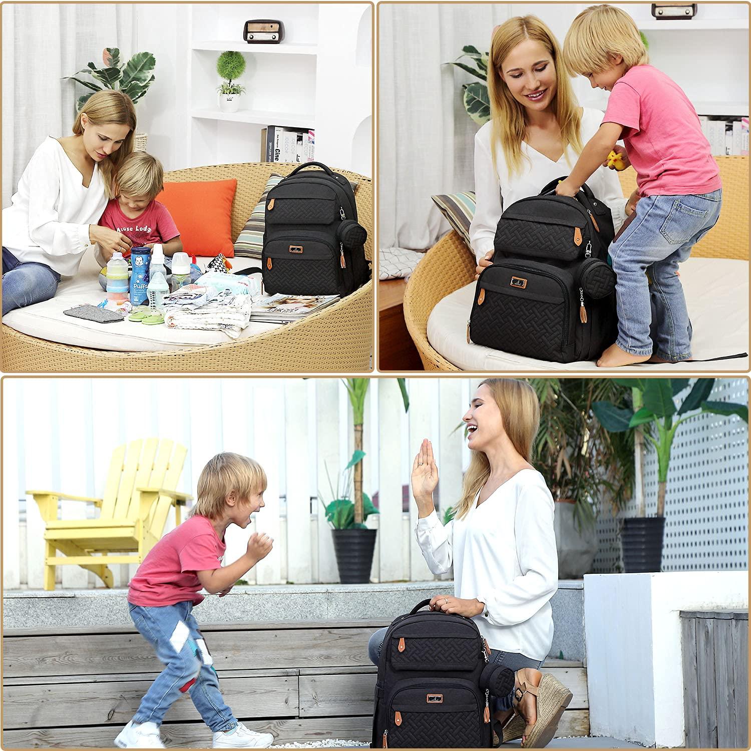 Skip Hop Diaper Bag Backpack: Forma, Multi-Function Baby Travel Bag with  Changing Pad & Stroller Attachment, Navy