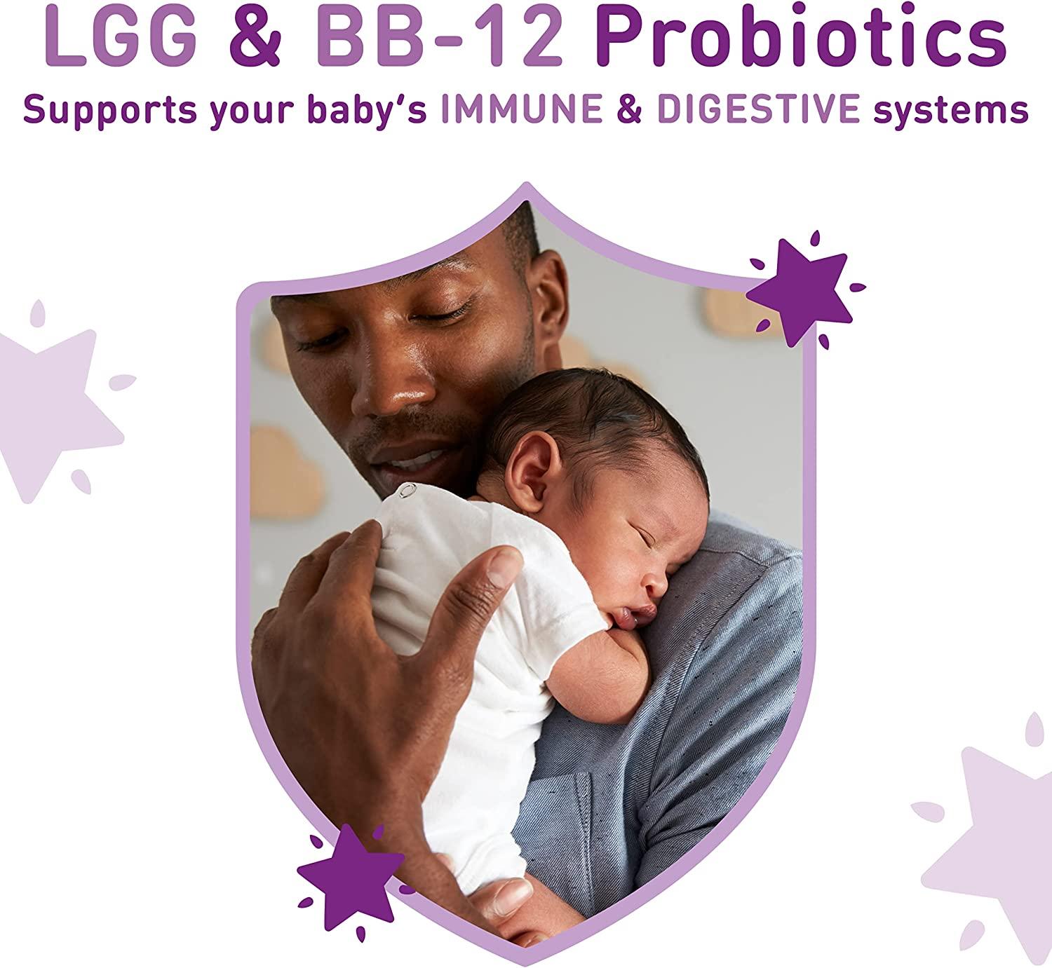 Enfamil Breastfed Infant Probiotics & Vitamin D Dual Probiotics, 8.7mL