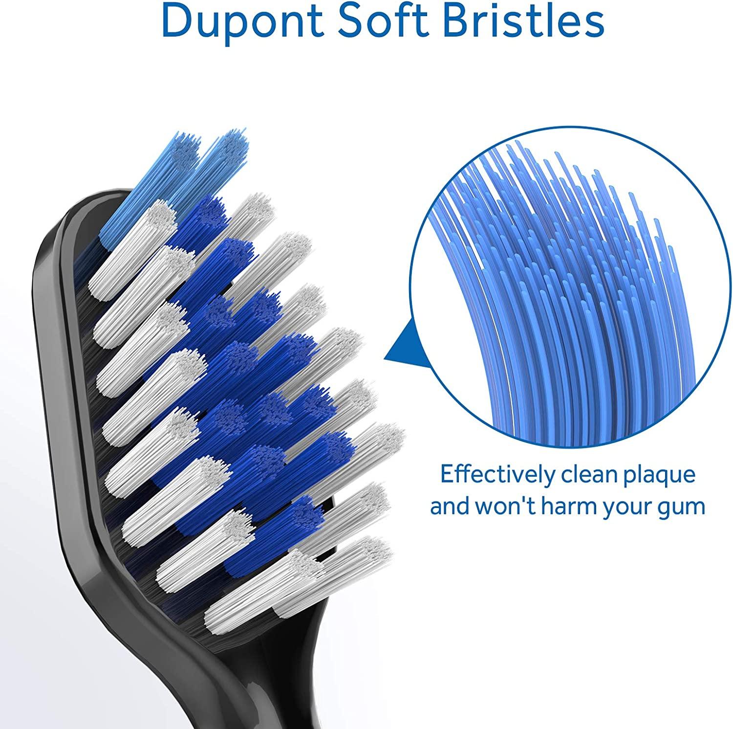 8Pack Replacement Brush Heads for AquaSonic Duo Toothbrush HighQuality Oral Care Essentials