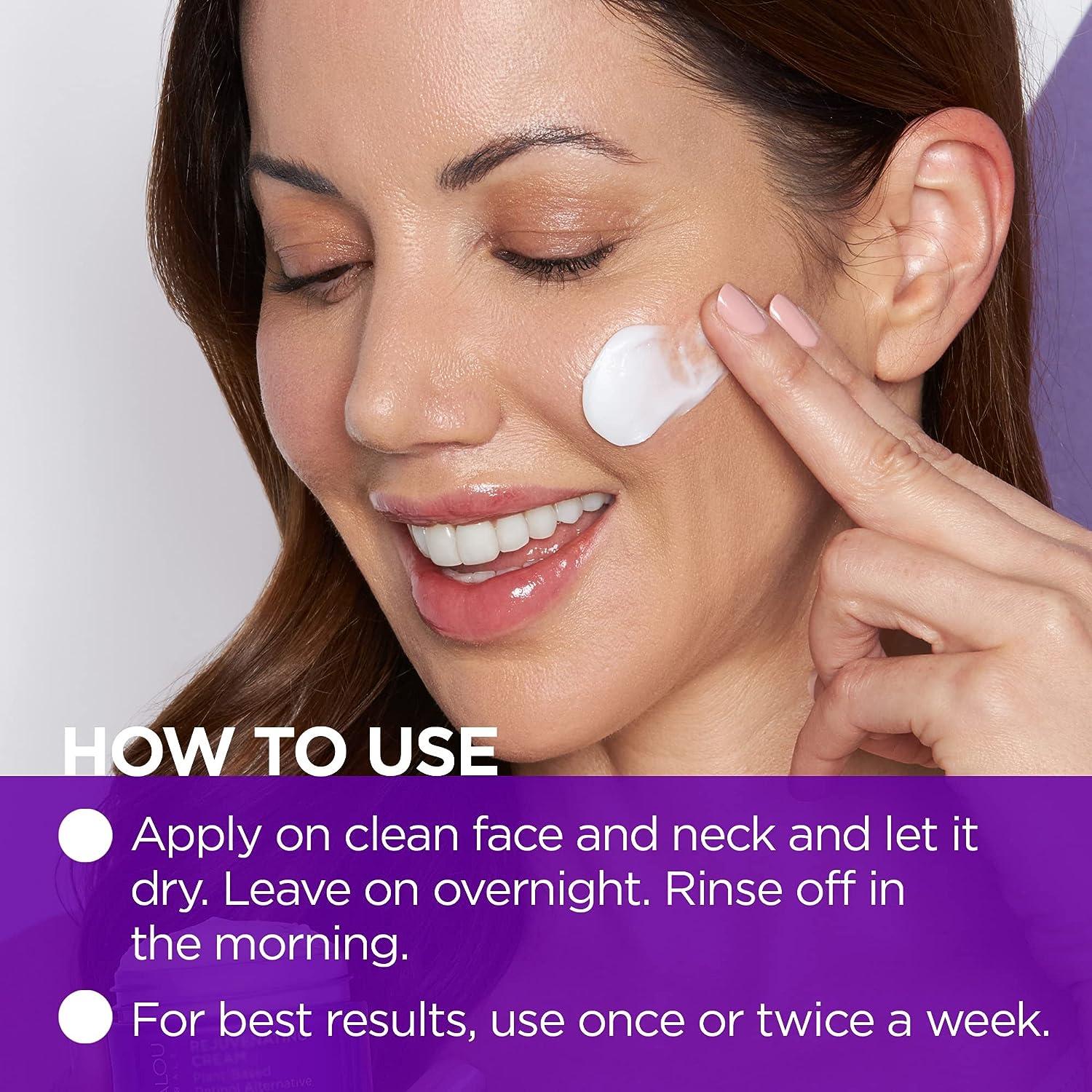 Plant Based Retinol Alternative Sleeping Mask for Age Defying and Rejuvenated Skin