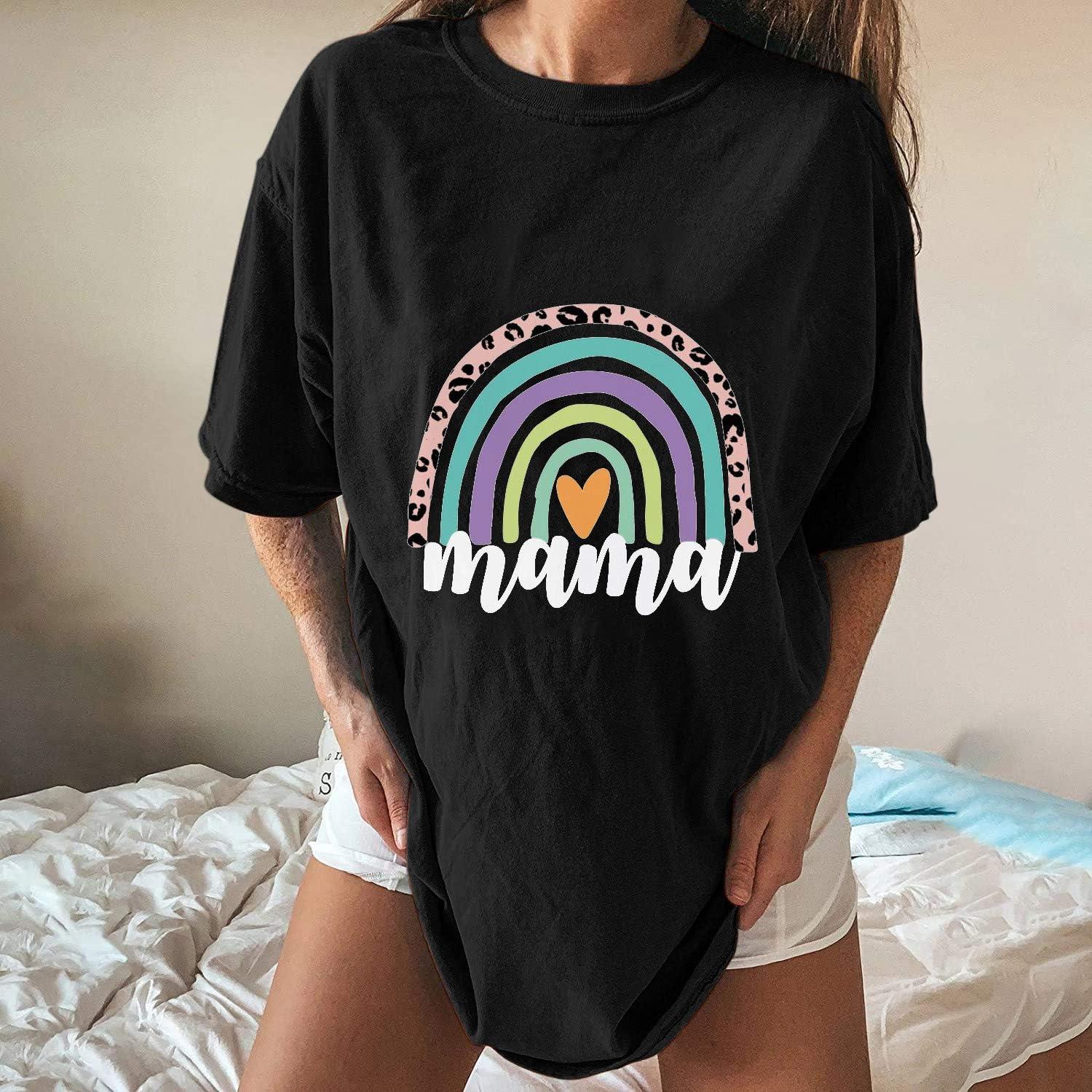 Mama discount rainbow sweatshirt