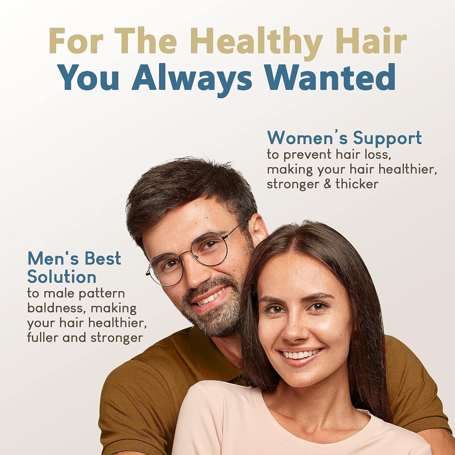 HAIRMETTO Topical Hair Oil 118mL Saw Palmetto & Pumpkin Seed Oil Hair