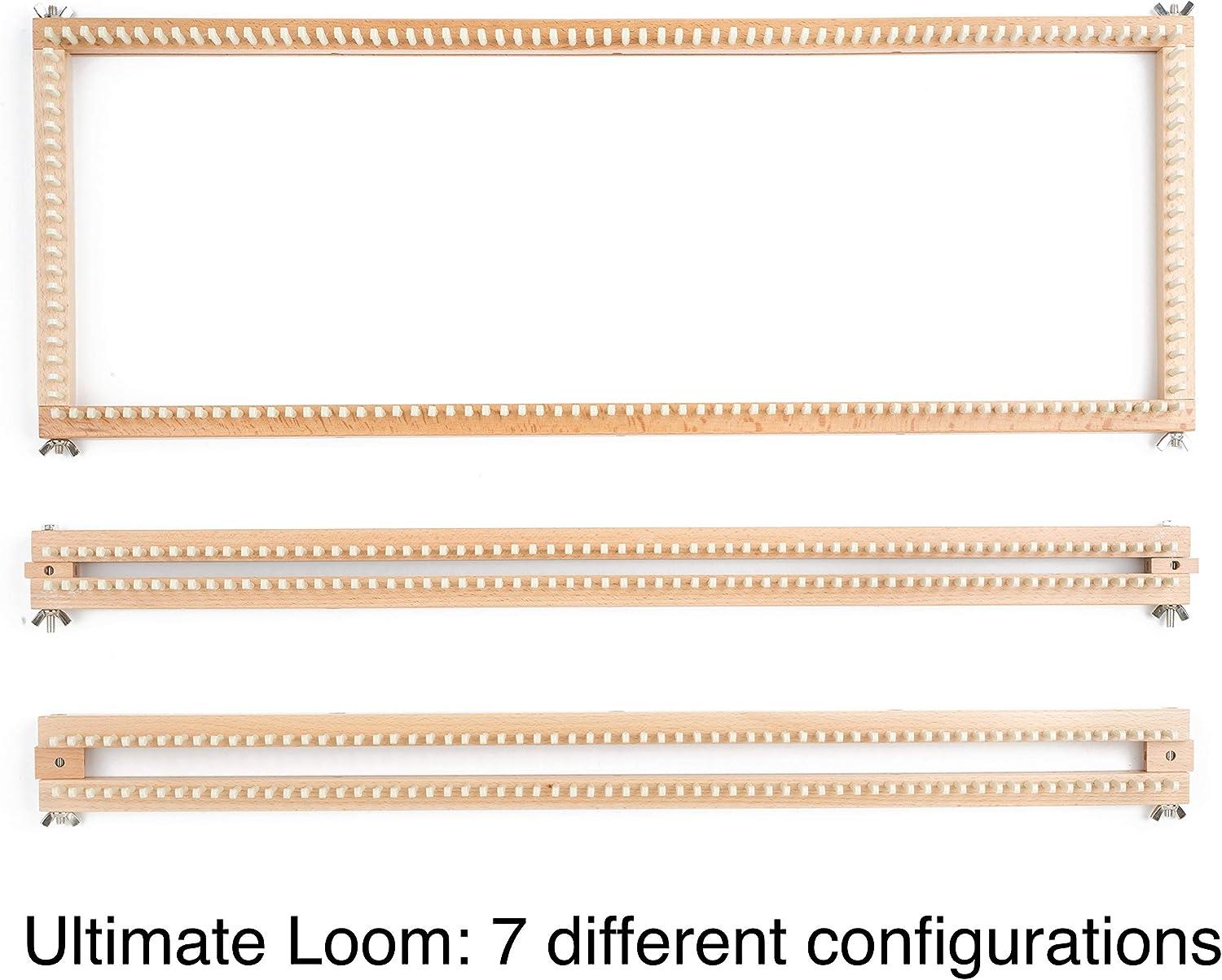 Authentic Knitting Board with Peg Extenders 28Inch