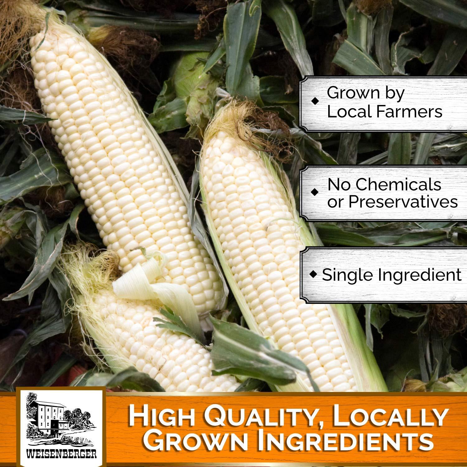 Weisenberger Corn Meal Stone Ground Corn Meal for Baking Fine Ground Corn Meal for Corn