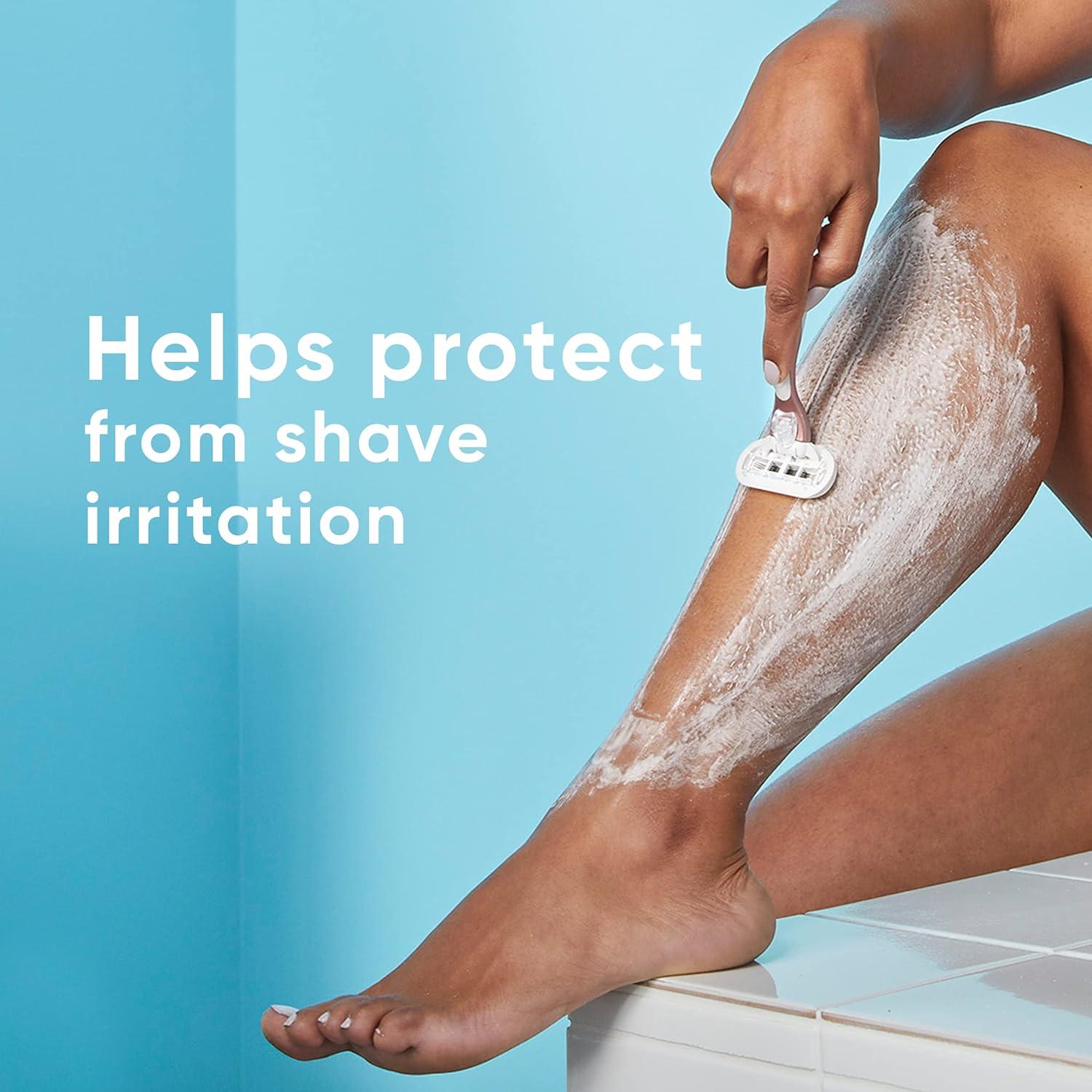 Gillette Venus Smooth plus Olay Shaving Cream for Women 3 Count 6 oz