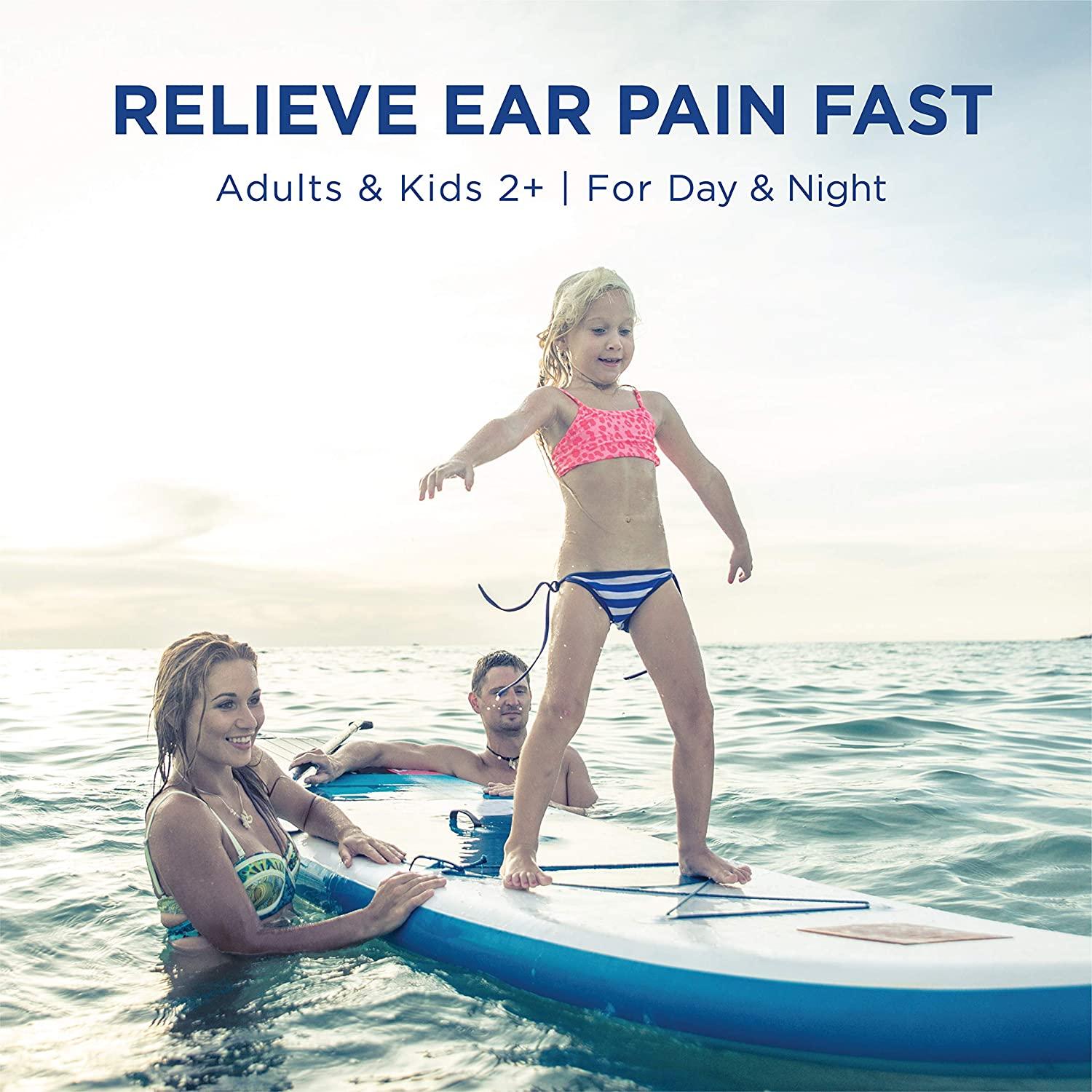 Ear Drops for Swimmers Ear and Allergy Relief for Kids and Adults by
