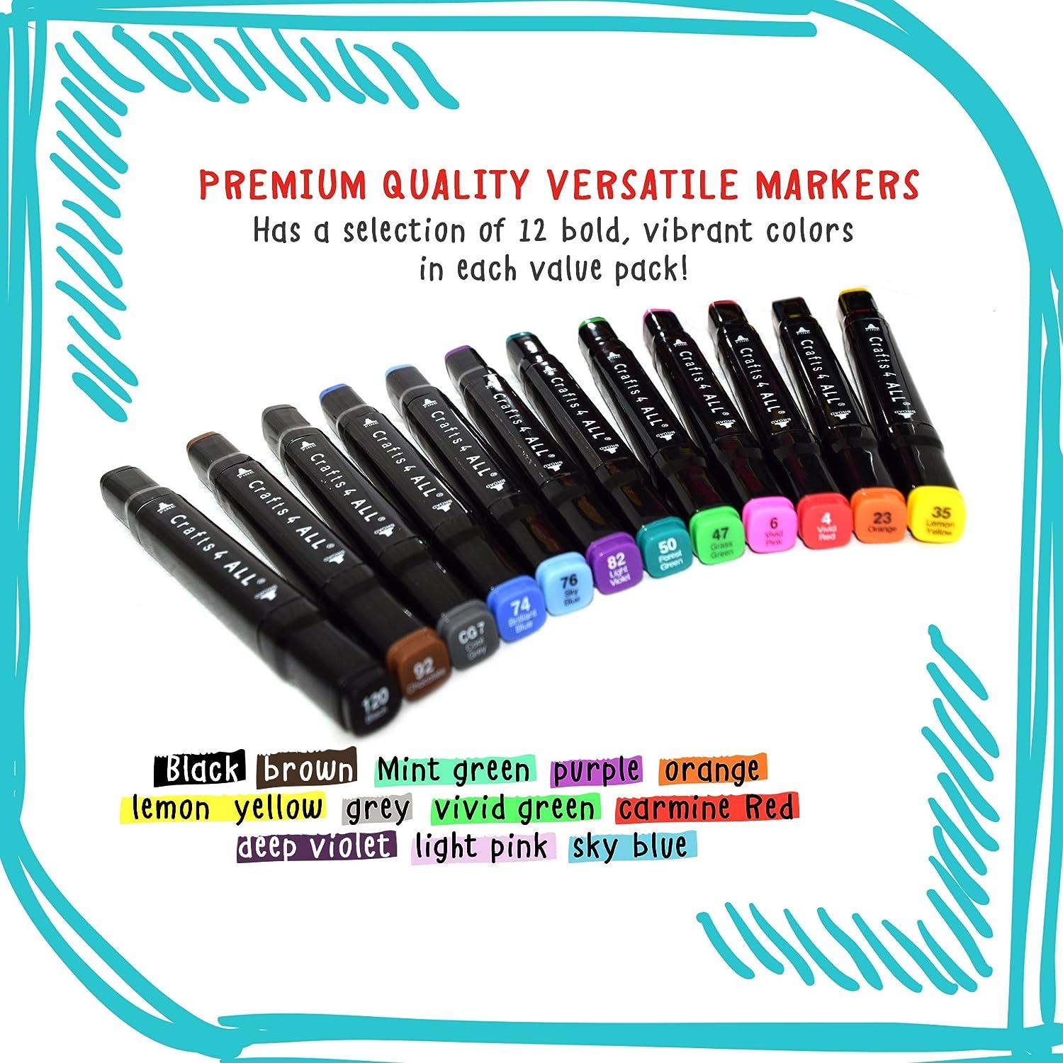 Fabric Markers Permanent for Clothes, Fabric Pens Permanent No Bleed, Fine  Tip Fabric Paint Pens Paint
