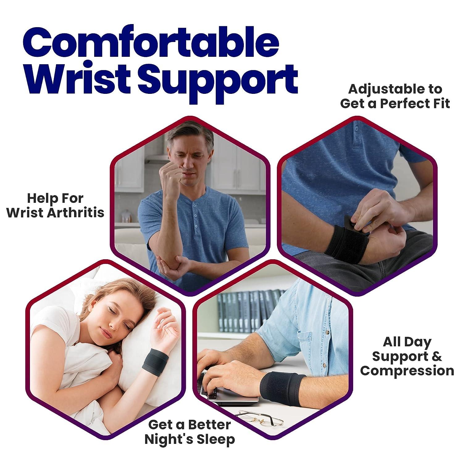 Wrist Wraps for Wrist Tendonitis Wrist Support for Carpal Tunnel Pain