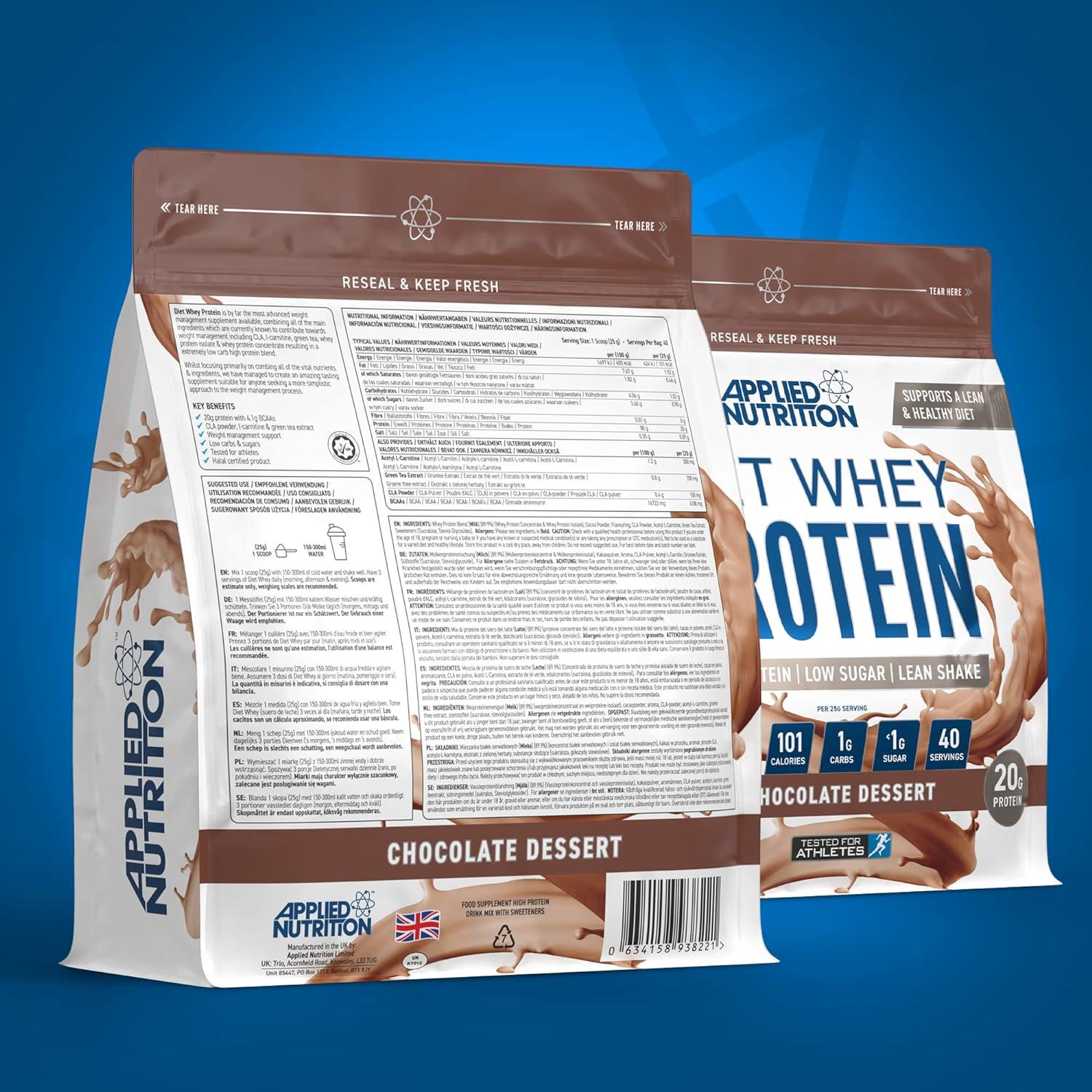 can i take l carnitine with whey protein Applied Nutrition Diet Whey Protein Powder