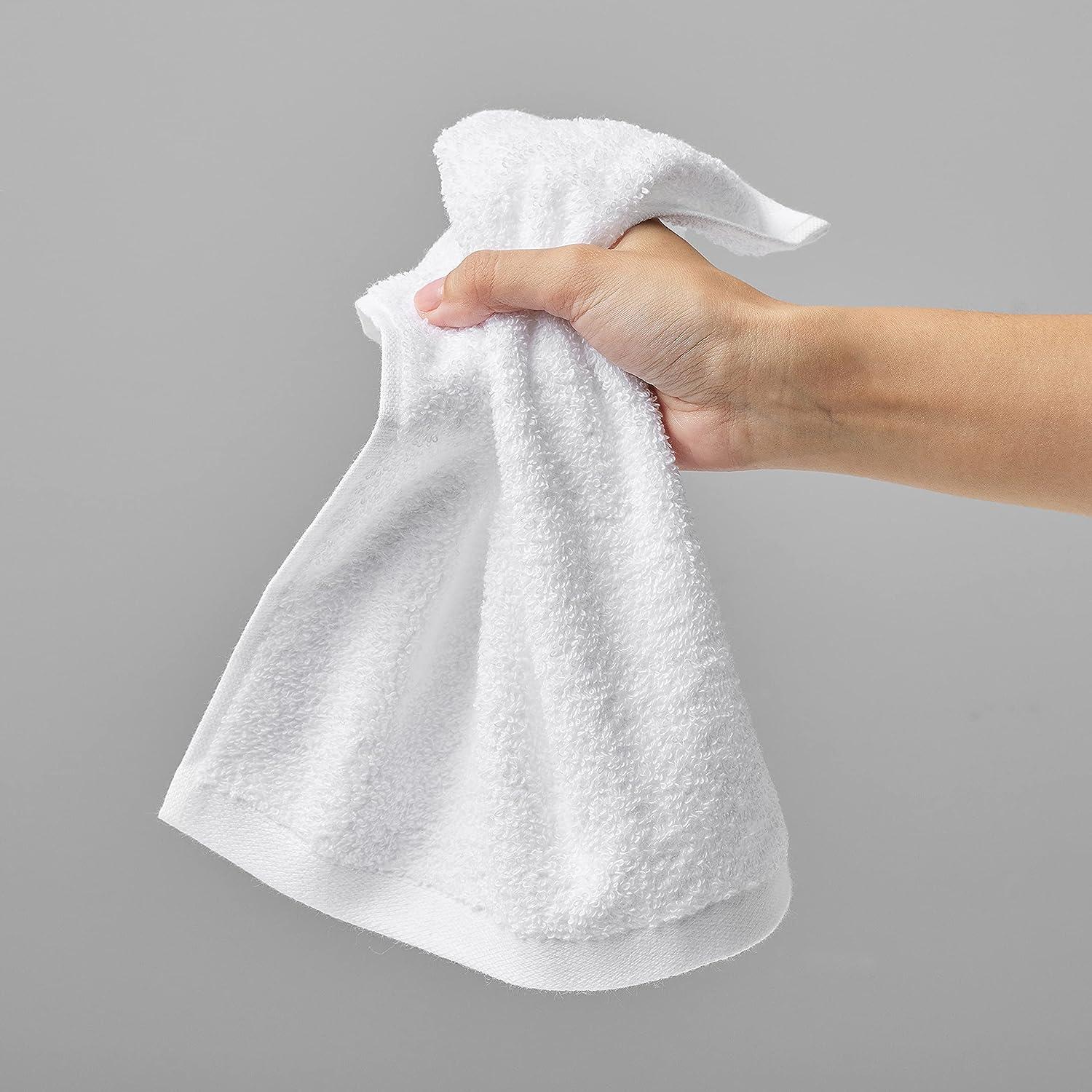 Amazon Basics Fast Drying Extra Absorbent Terry Cotton