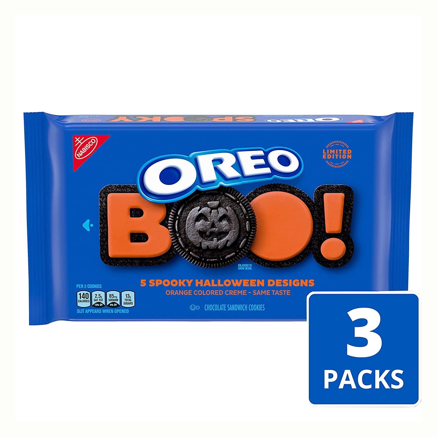 OREO Orange Creme Chocolate Sandwich Cookies, Limited Edition