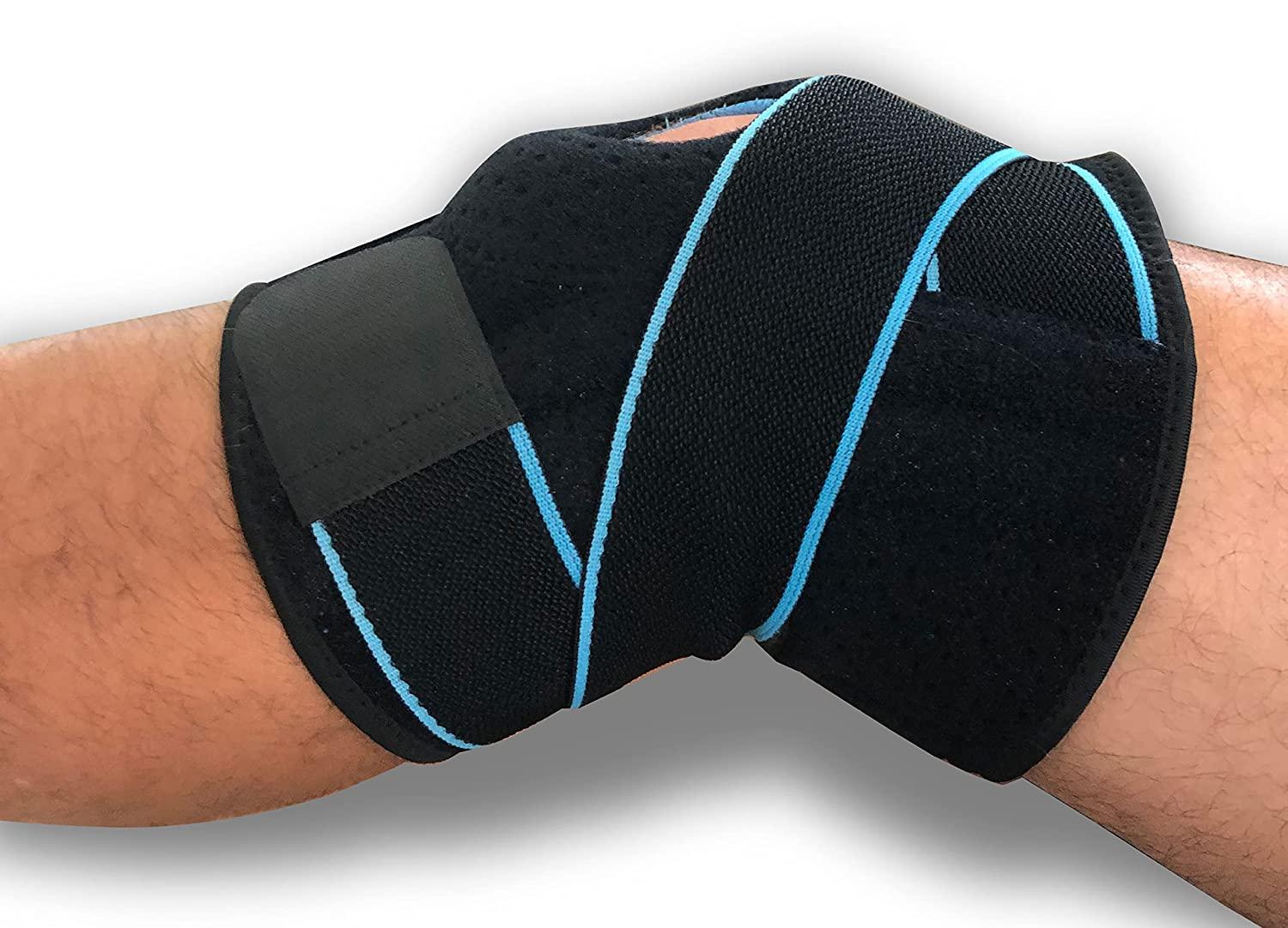 Fitnus Compression Knee Brace Support Sleeve for Weightlifting