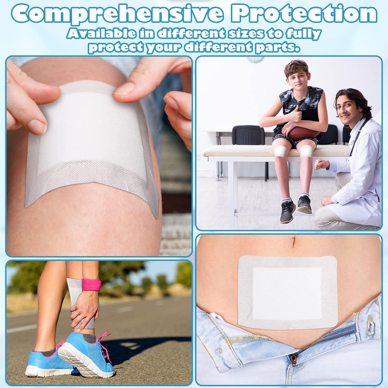 10PCS Waterproof Dressings For Wounds,Adhesive Wound Dressings(100mm*150mm),Large Ste-rile Dressings For Wounds,Skin Protection Wound Dressings Adhesive,Individually Wrapped Dressing Patches - View #10