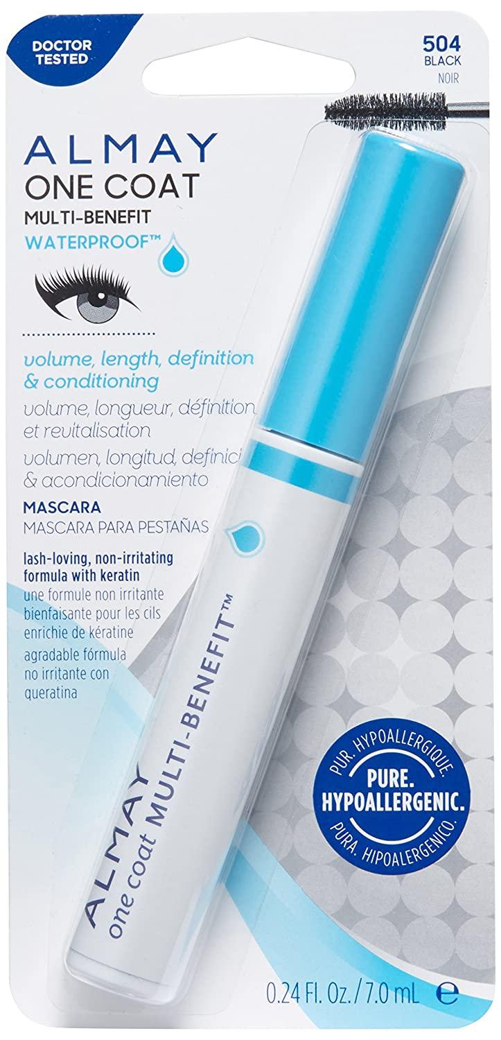 Waterproof Mascara by Almay MultiBenefit Eye Makeup Ophthalmologist Tested FragranceFree