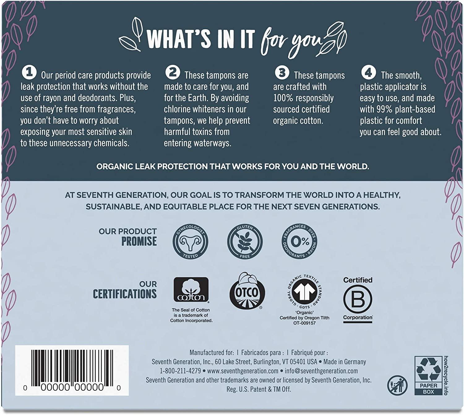 Seventh Generation Tampons - Thumbnail 4