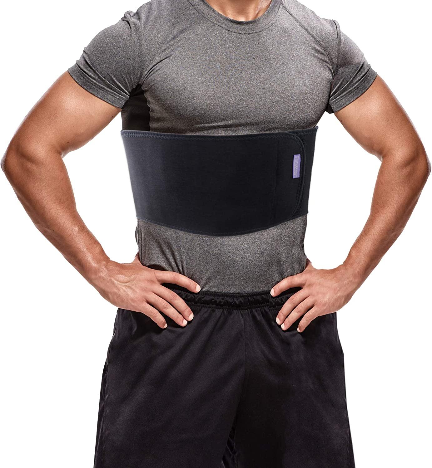 Everyday Medical Broken Rib Brace for Men and Women Bamboo Charcoal