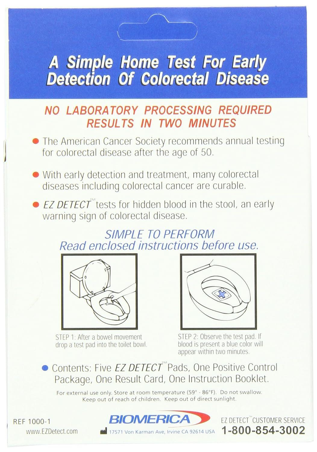EZ Detect Colon Disease Test