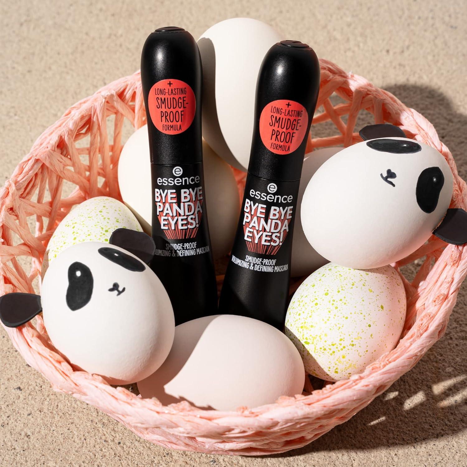 Essence Bye Bye Panda Eyes Mascara 3-Pack Smudge-Proof