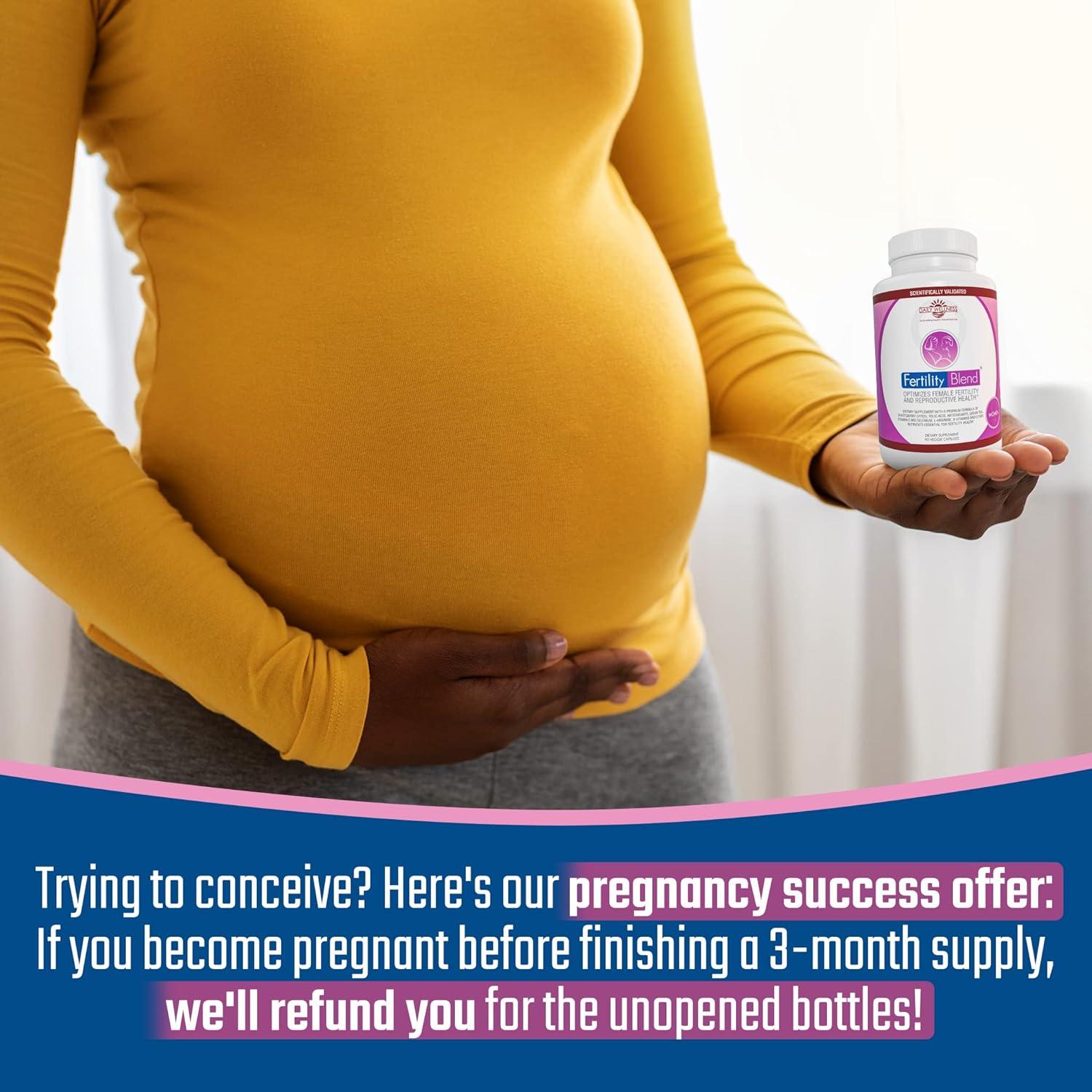 Daily Wellness Fertility Blend for Women Fertility Supplements for