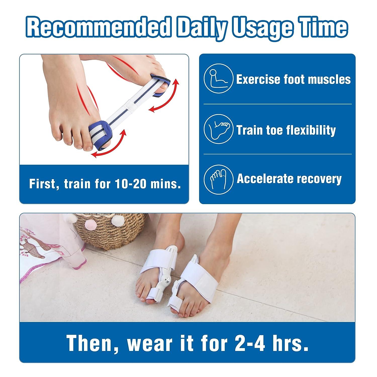 TENICORE Bunion Corrector for Kids, Hallux Valgus Bunion Brace Big Toe