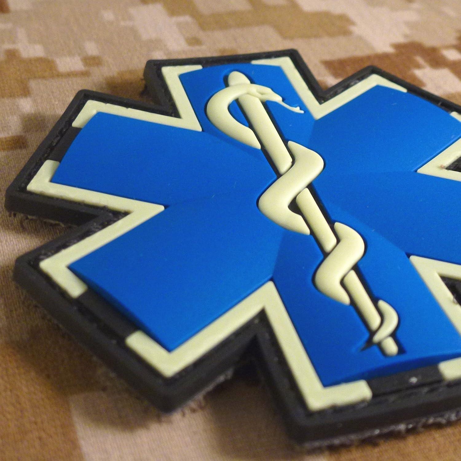 6 x 3 MEDIC Patch-Glow in the Dark