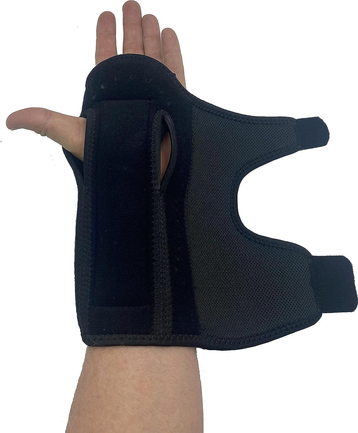 Therapist s Choice Night Wrist Sleep Support Brace Cushioned to Help  Relieve Carpal Tunnel Symptoms and Treat Wrist Pain Fits Right or Left Hand  Adjustable-Fits Most Sizes