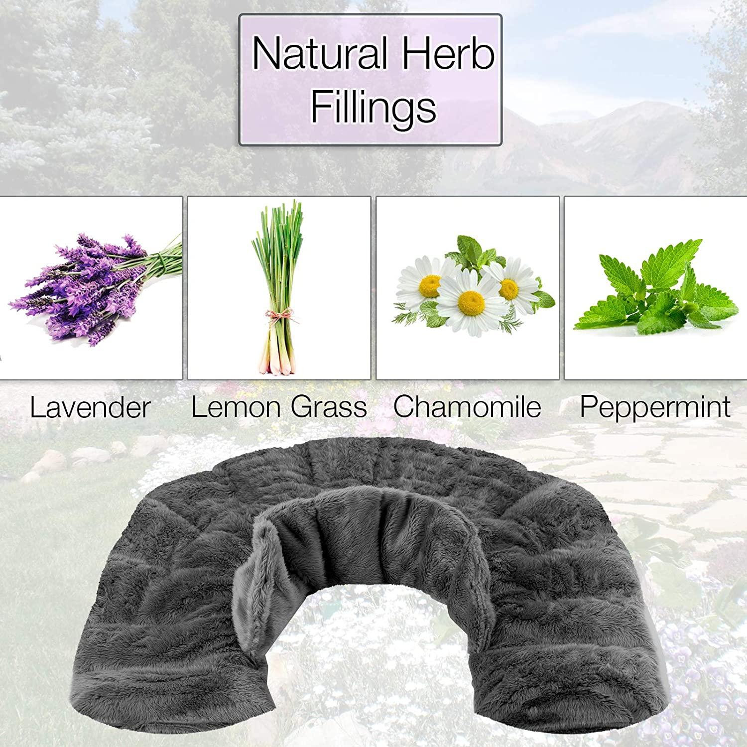 Heating Pad for Neck and Shoulders Microwavable Weighted Heat Therapy