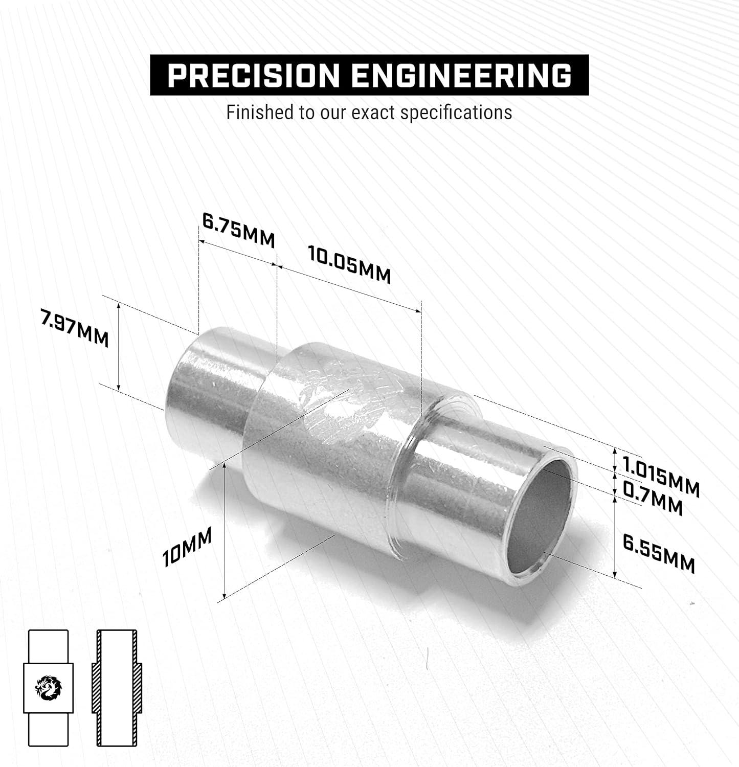 Fireball Dragon 6mm Bearing Spacer Set for 608 Bearings Use 8mm Bearings on 6mm axles Inline