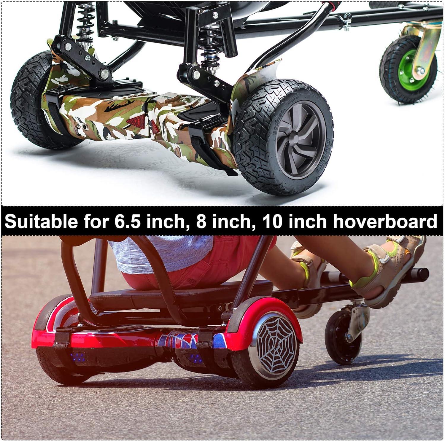 Adjustable Hoverboard Go Kart Seat Attachment Balancing Scooter