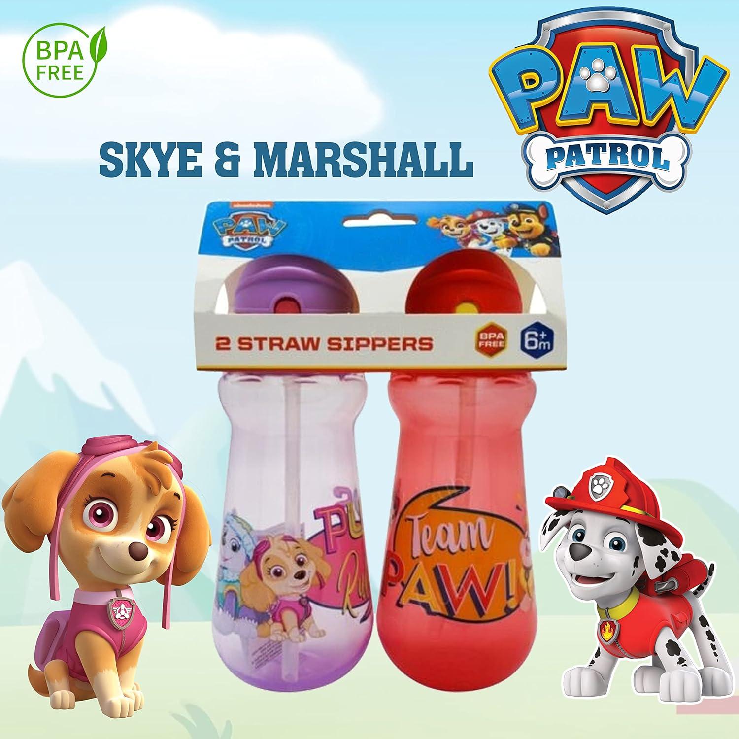 Paw  Patrol Bottle With Straw main image 1