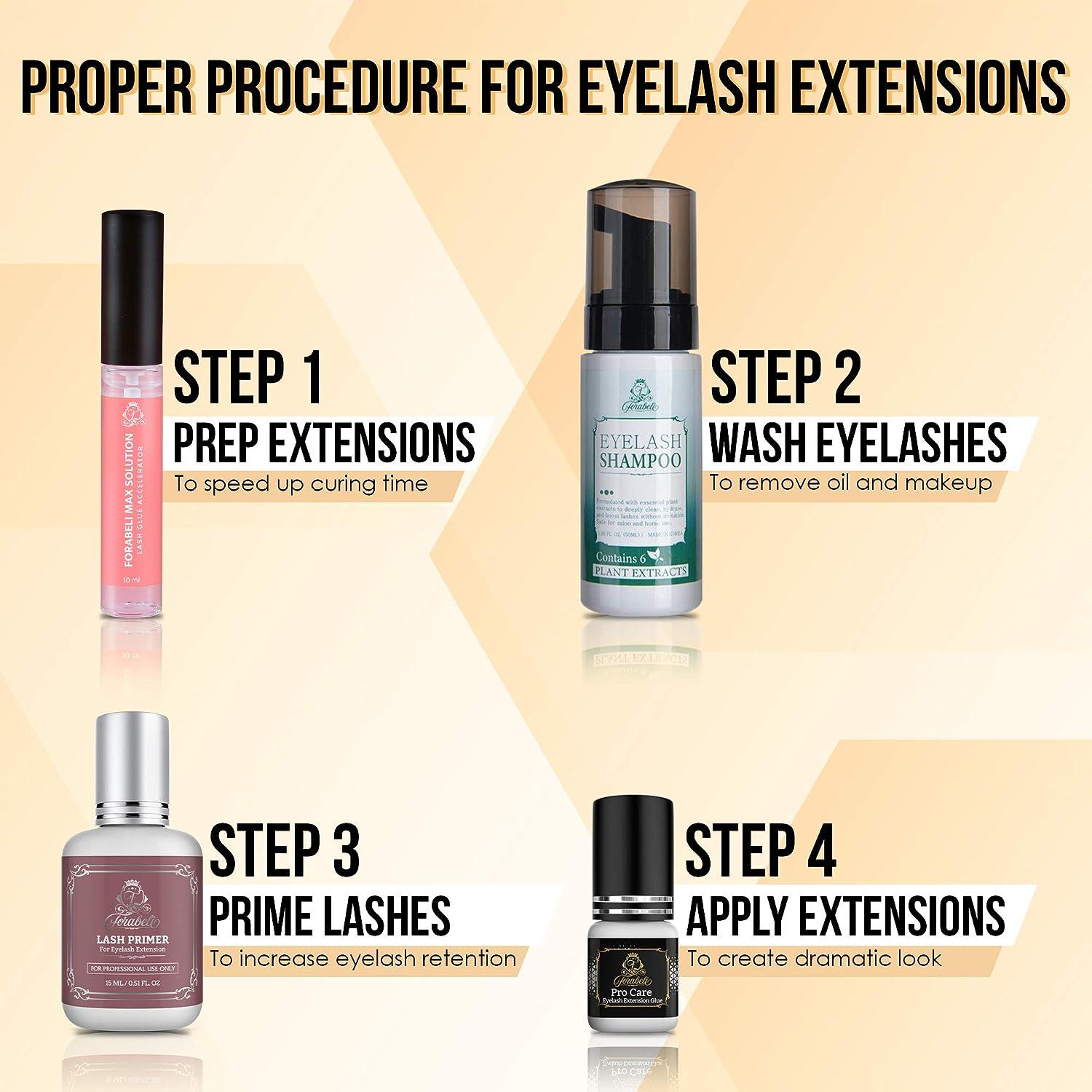 Lash Shampoo for Eyelash Extension – Forabeli